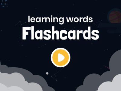 Flashcards in Space Game Cover