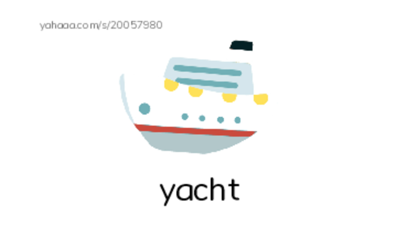 Y words PDF index cards with images
