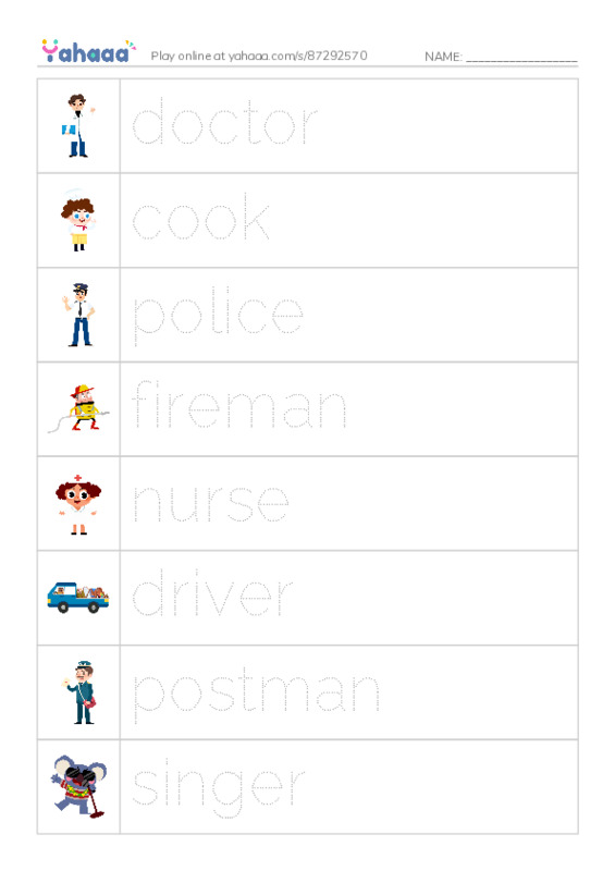 Jobs PDF one column image words