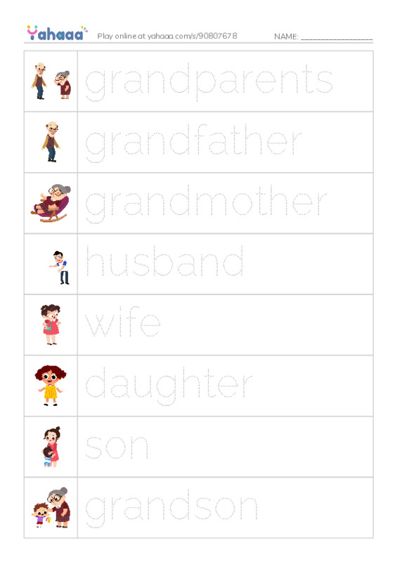 Relationships PDF one column image words