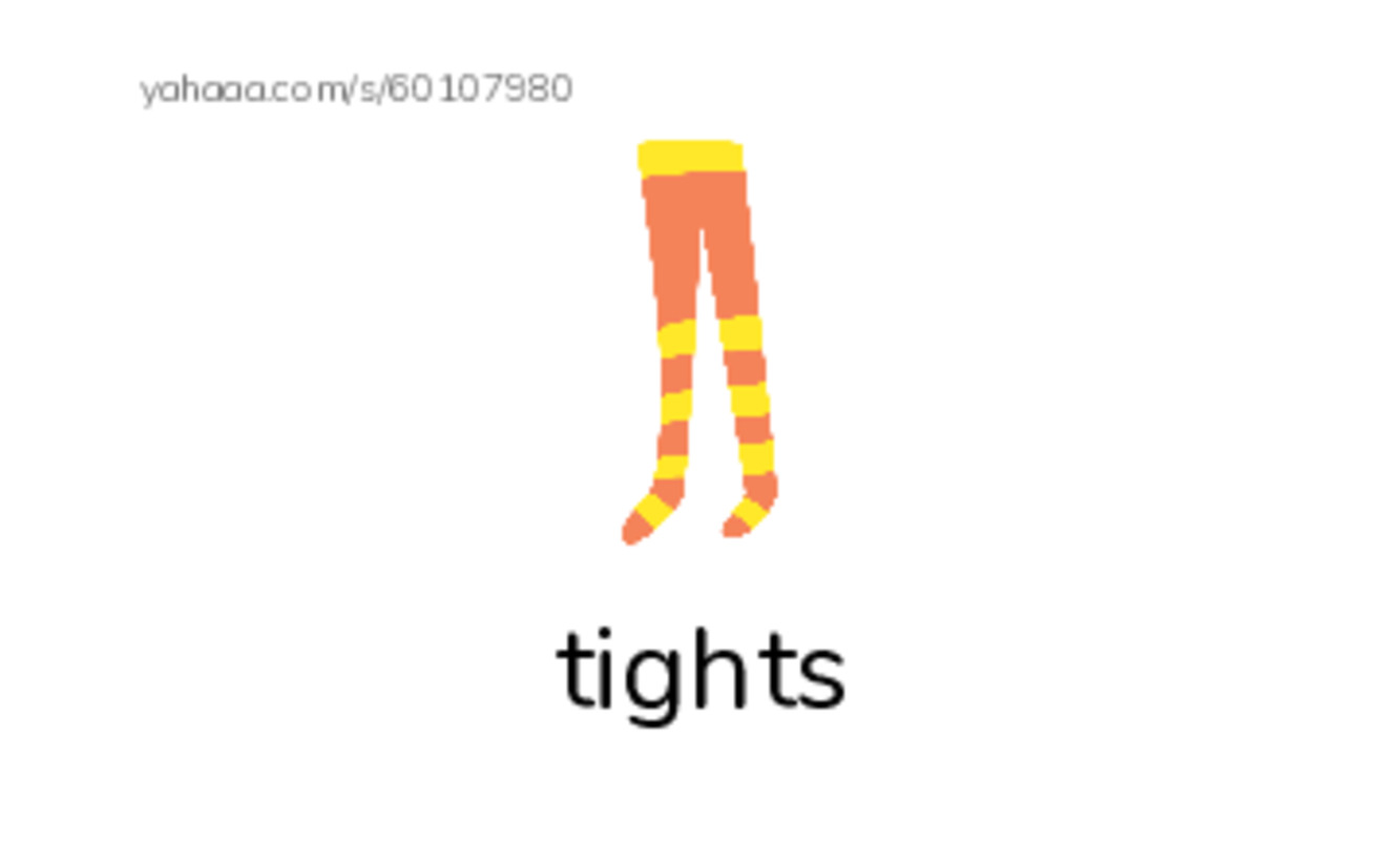 Clothes and Accessories 3 PDF index cards with images
