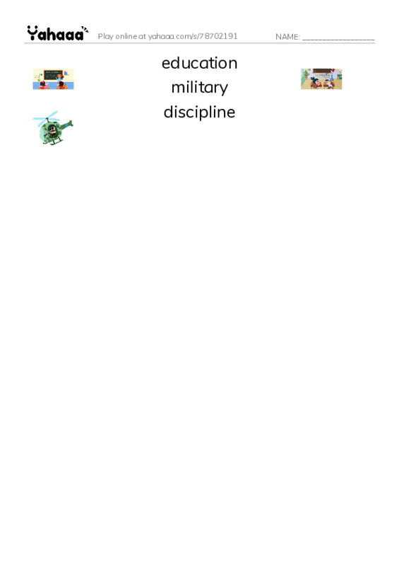 4A CET Unit 6: Reaching for Goals, week 1 PDF three columns match words