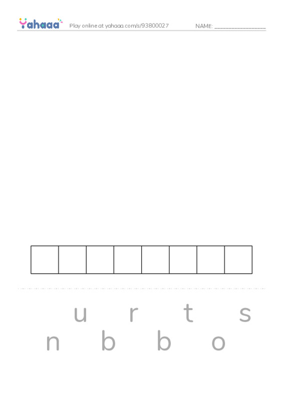 4A CET Unit 6: Reaching for Goals, week 2 PDF word puzzles worksheet