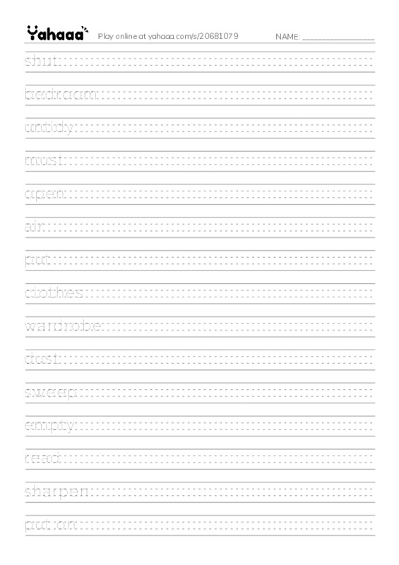 New Concept English Lesson 29-30 PDF write between the lines worksheet