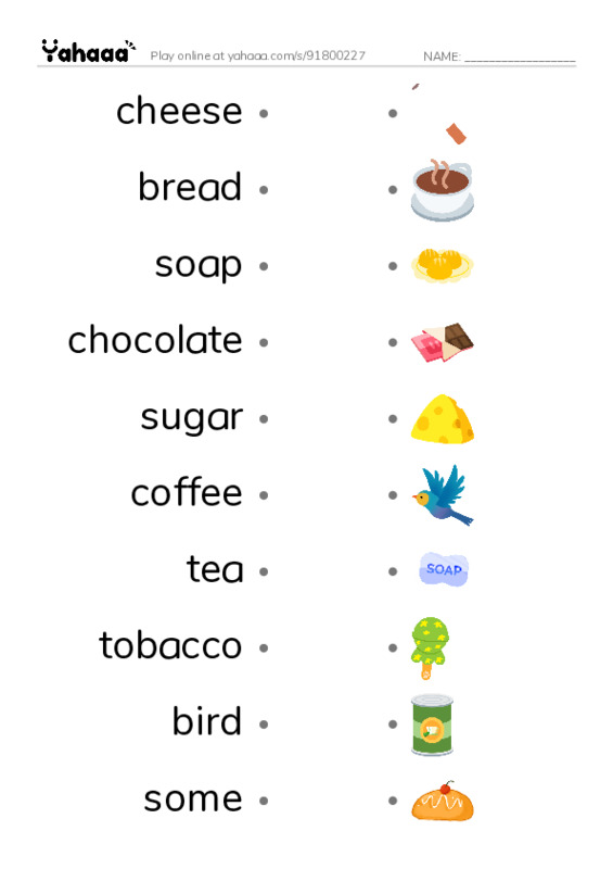 New Concept English Lesson 41-42 PDF link match words worksheet