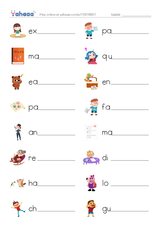 New Concept English Lesson 103-104 PDF worksheet writing row