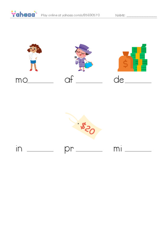 New Concept English Lesson 111-112 PDF worksheet to fill in words gaps