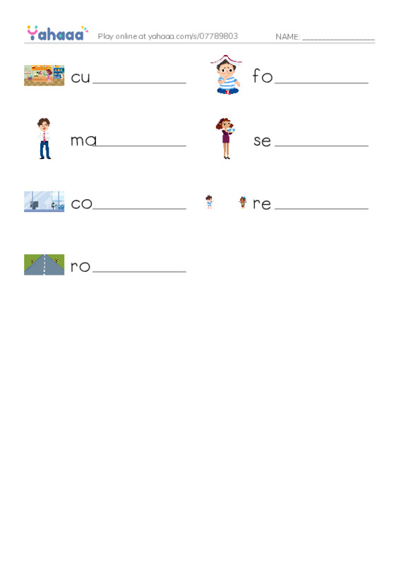 New Concept English Lesson 121-122 PDF worksheet writing row