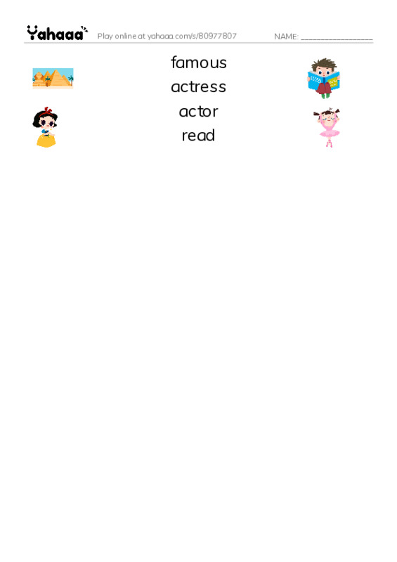 New Concept English Lesson 127-128 PDF three columns match words