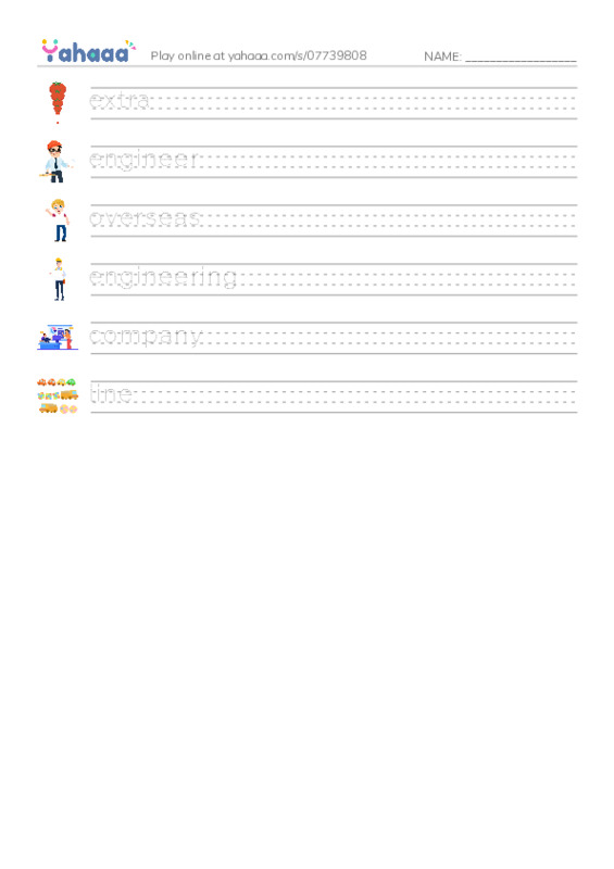 New Concept English Lesson 139-140 PDF write between the lines worksheet