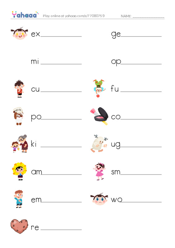 New Concept English Lesson 141-142 PDF worksheet writing row