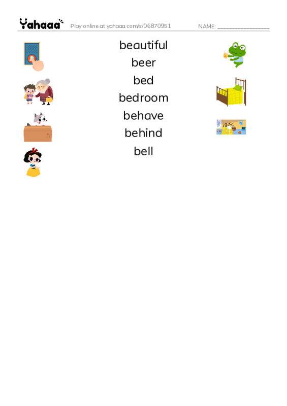 1000 basic English words: B 2 PDF three columns match words