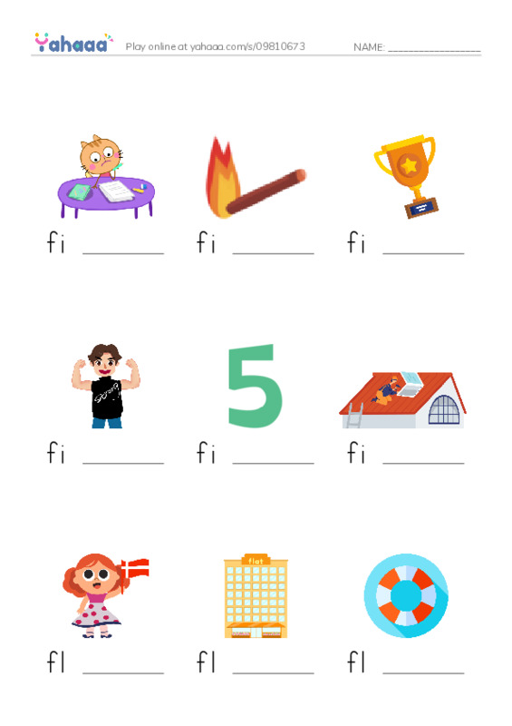 1000 basic English words: F 3 PDF worksheet to fill in words gaps