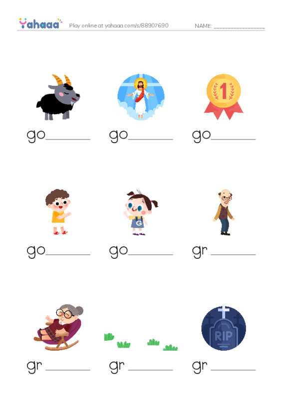 1000 basic English words: G 2 PDF worksheet to fill in words gaps