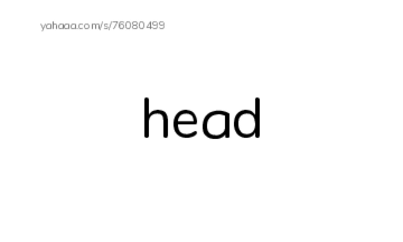 1000 basic English words: H 2 PDF index cards word only