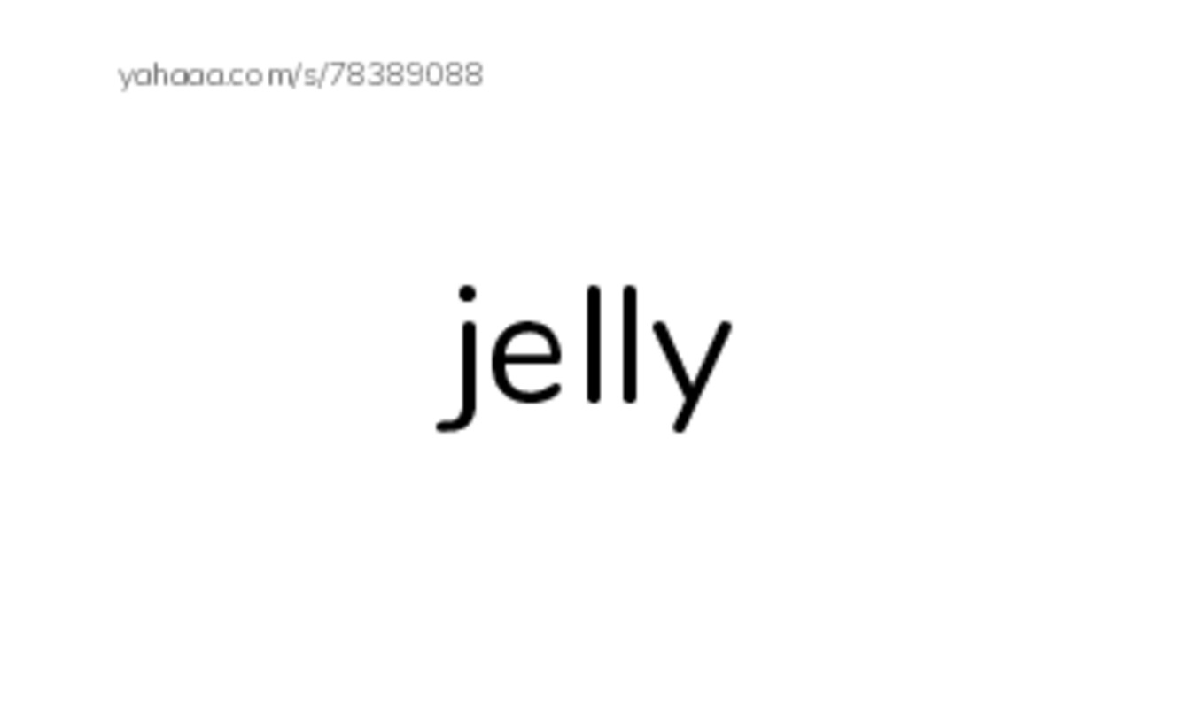 1000 basic English words: J PDF index cards word only