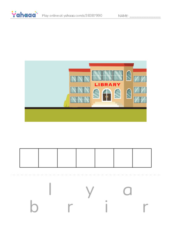 1000 basic English words: L 3 PDF word puzzles worksheet