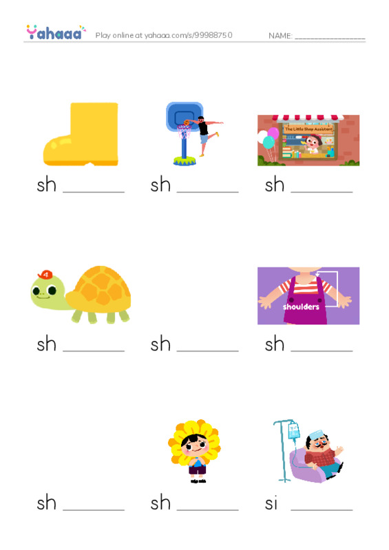 1000 basic English words: S 4 PDF worksheet to fill in words gaps