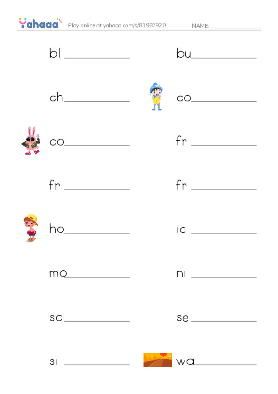Common Adjectives in English: temperature 1 PDF worksheet writing row