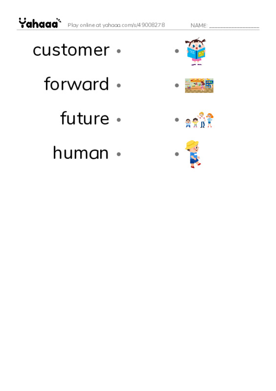 Common Adjectives in English: corporate prefixes 1 PDF link match words worksheet