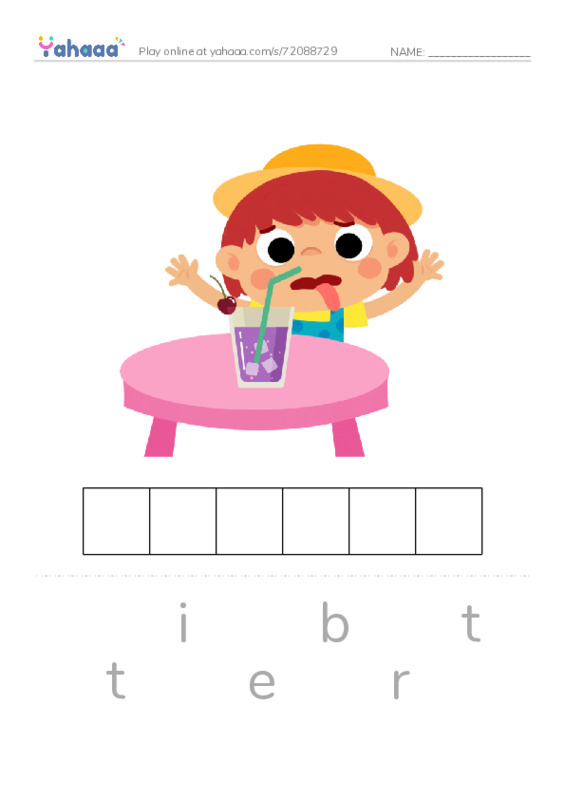 Common Adjectives in English: taste 1 PDF word puzzles worksheet