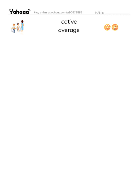 Common Adjectives in English: algorithms 1 PDF three columns match words