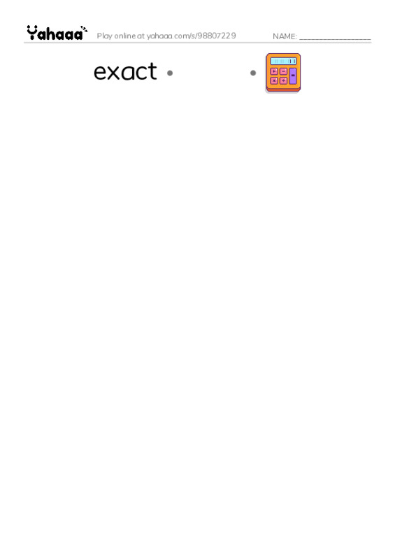 Common Adjectives in English: algorithms 3 PDF link match words worksheet