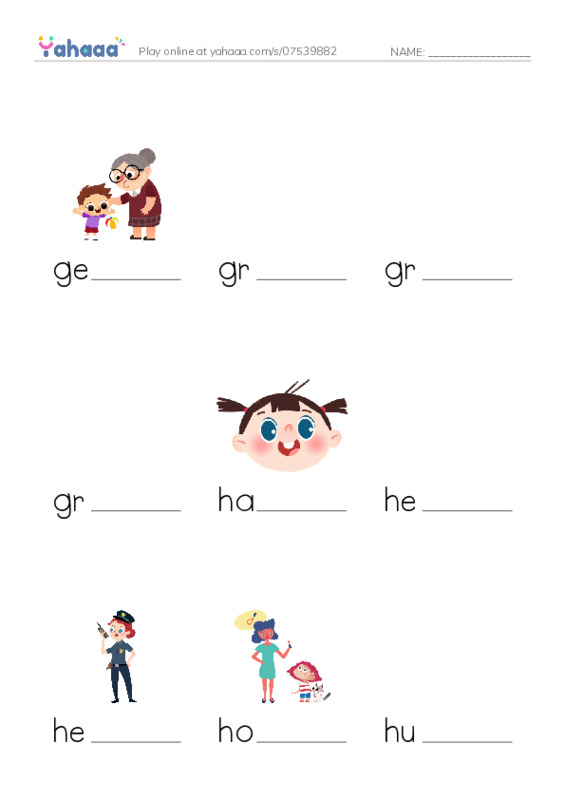 Common Adjectives in English: character 4 PDF worksheet to fill in words gaps