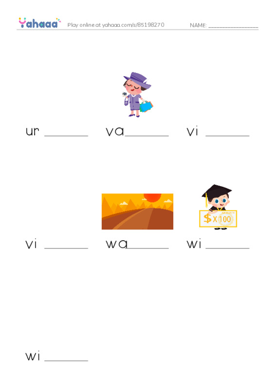 Common Adjectives in English: character 9 PDF worksheet to fill in words gaps
