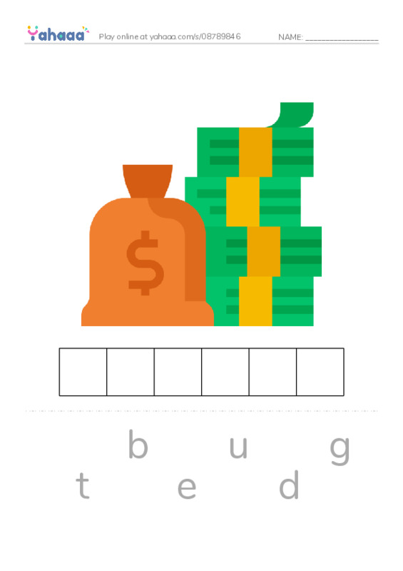 Common Nouns in English: accounting 2 PDF word puzzles worksheet