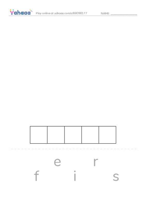 Common Nouns in English: typography 4 PDF word puzzles worksheet