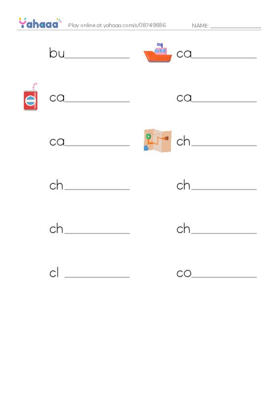 Common Nouns in English: military navy 3 PDF worksheet writing row