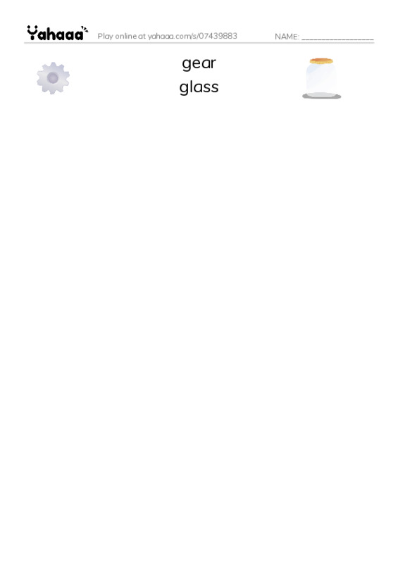 Common Nouns in English: military navy 6 PDF three columns match words