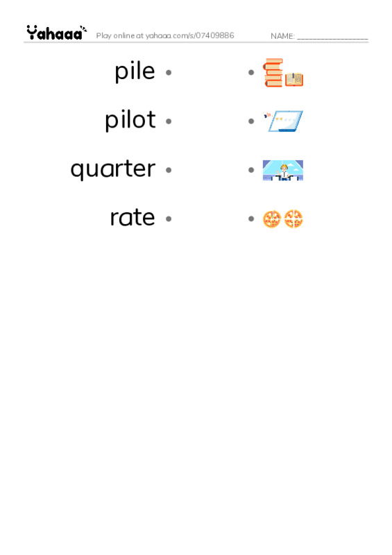 Common Nouns in English: military navy 10 PDF link match words worksheet