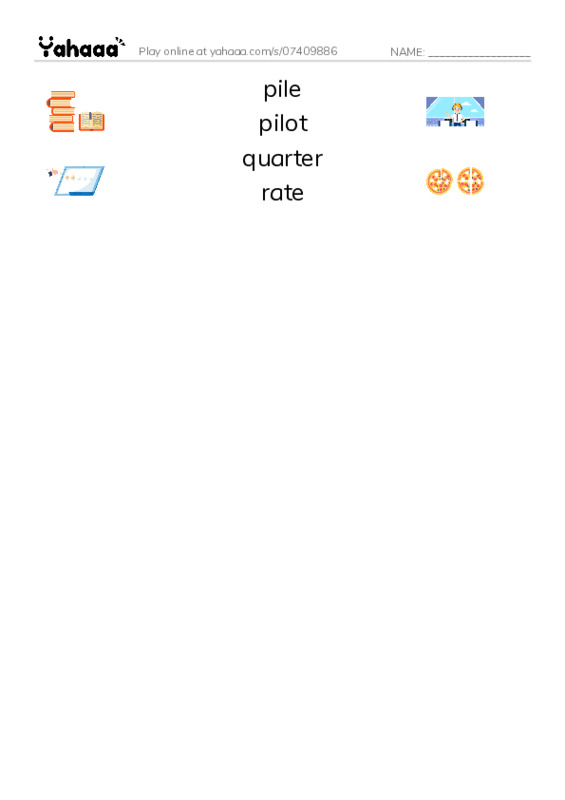 Common Nouns in English: military navy 10 PDF three columns match words