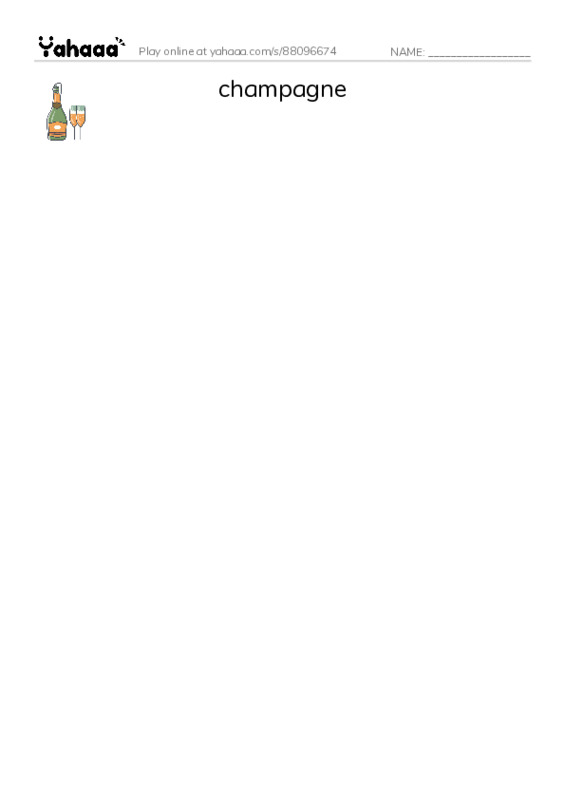 Common Nouns in English: wine 2 PDF three columns match words