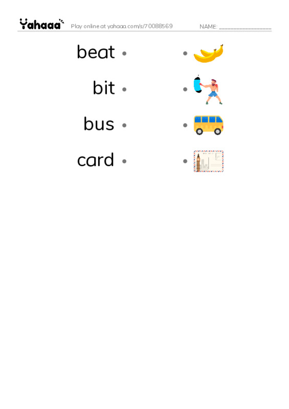 Common Nouns in English: music production 1 PDF link match words worksheet