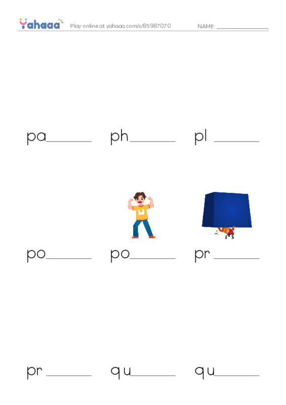 Common Nouns in English: physics 4 PDF worksheet to fill in words gaps