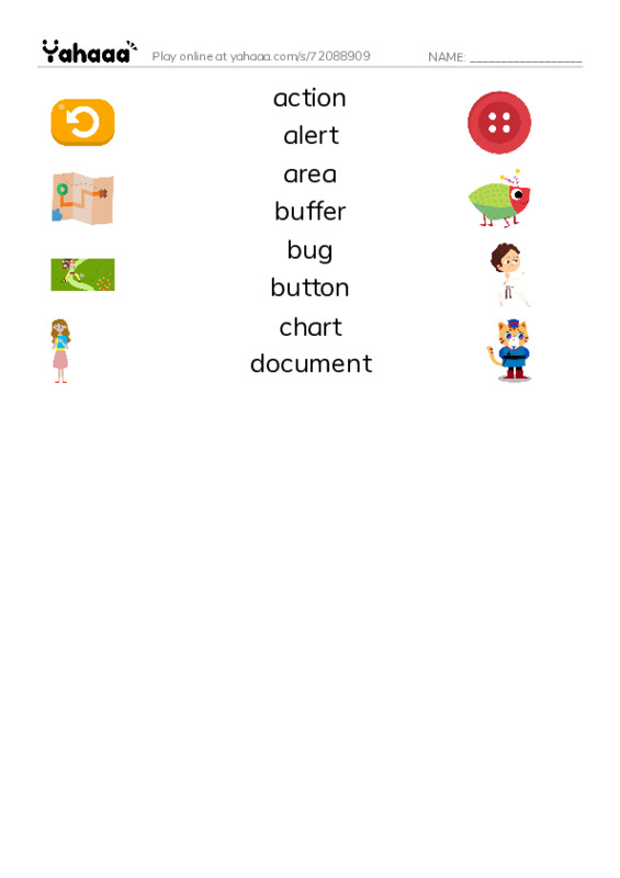 Common Nouns in English: web development 1 PDF three columns match words