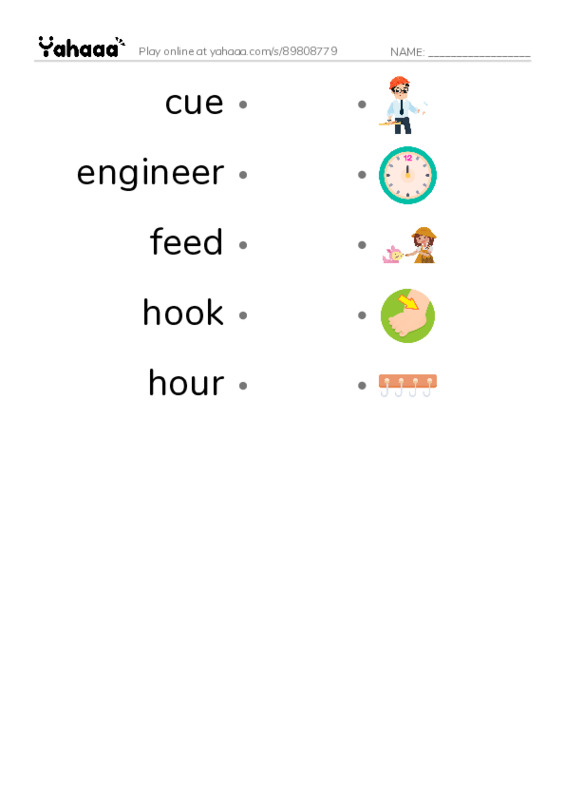 Common Nouns in English: radio 2 PDF link match words worksheet