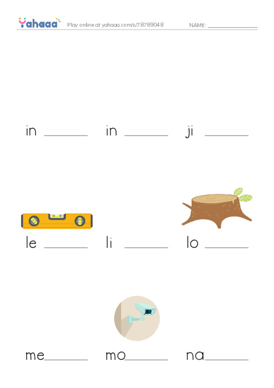 Common Nouns in English: radio 3 PDF worksheet to fill in words gaps