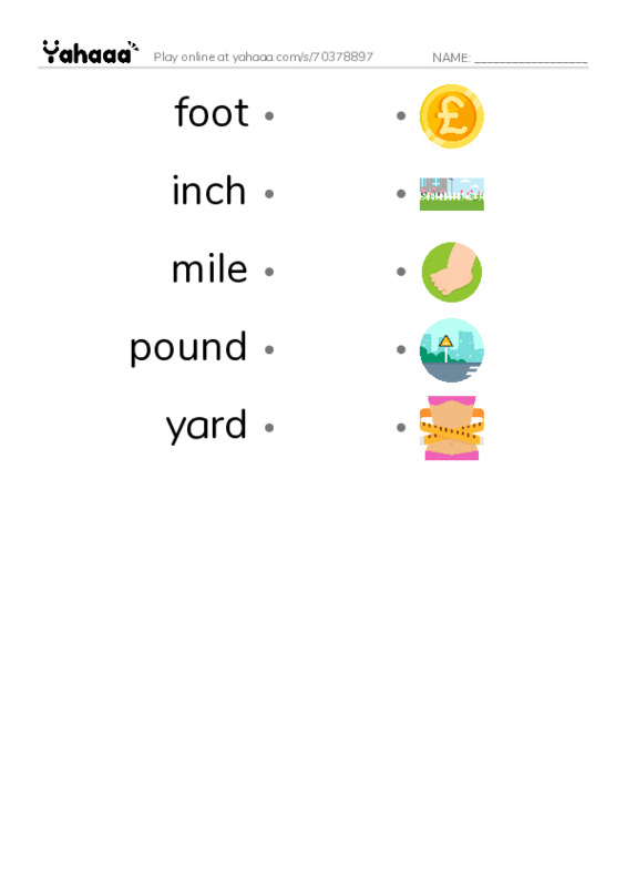 Common Nouns in English: physics units 3 PDF link match words worksheet
