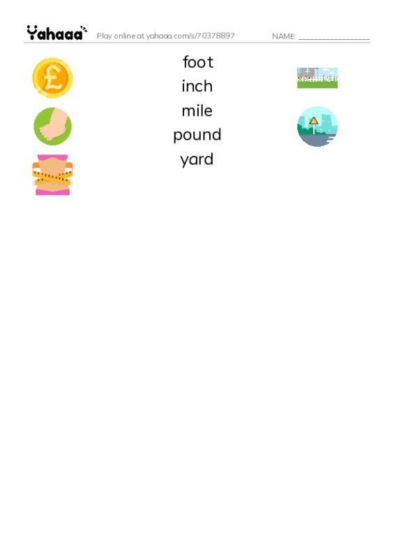 Common Nouns in English: physics units 3 PDF three columns match words