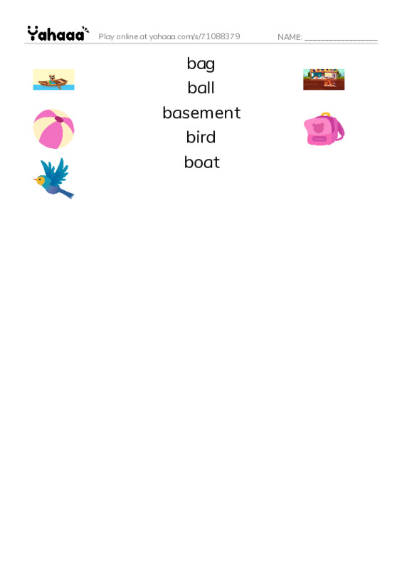 Common Nouns in English: military airforce 1 PDF three columns match words