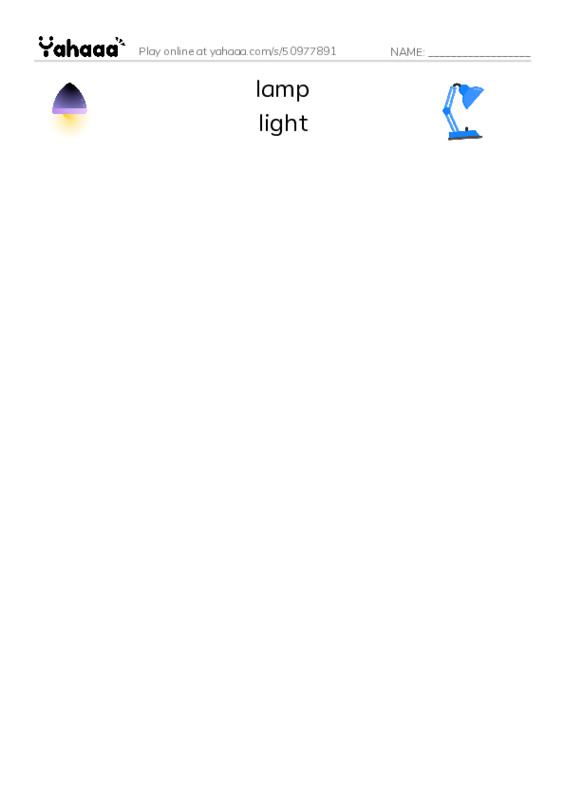 Common Nouns in English: 3d graphics 5 PDF three columns match words