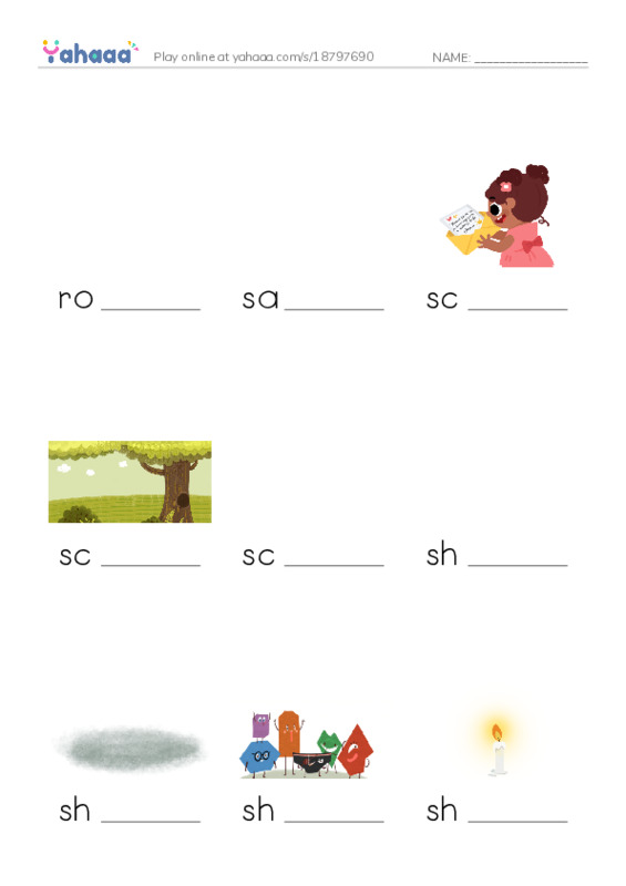 Common Nouns in English: 3d graphics 8 PDF worksheet to fill in words gaps