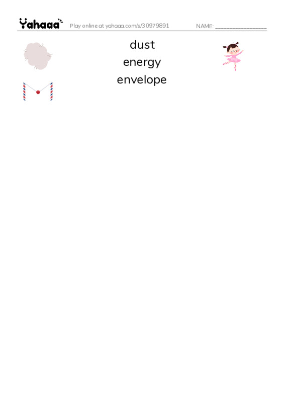 Common Nouns in English: astronomy 1 PDF three columns match words