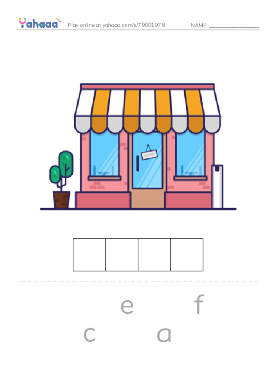 Common Nouns in English: buildings 2 PDF word puzzles worksheet