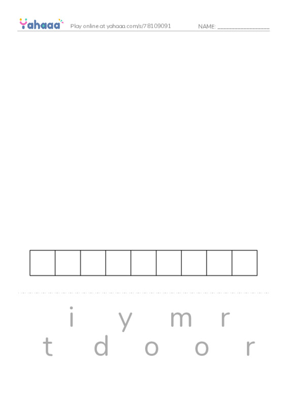 Common Nouns in English: buildings 3 PDF word puzzles worksheet