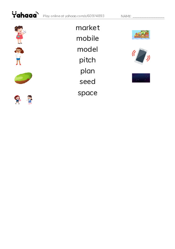 Common Nouns in English: startups 3 PDF three columns match words